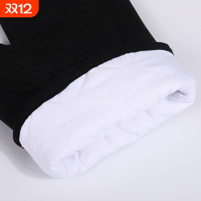 【耐热300度硅胶】隔热烤箱手套 全棉家用厨房烘焙微波炉手套加厚