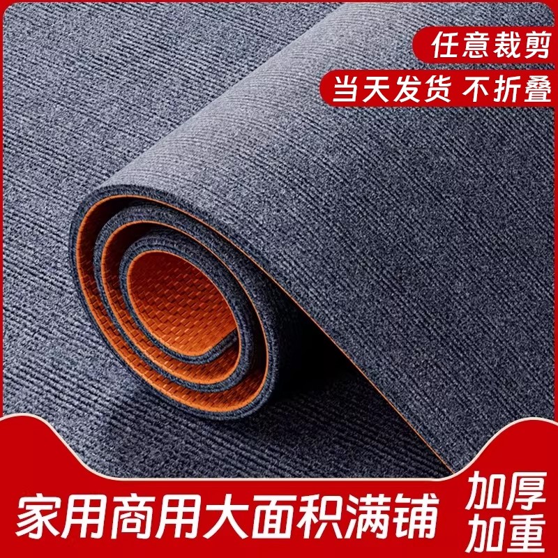 地毯加厚大面积满铺可裁剪办公室防滑客厅卧室商用整铺隔音垫