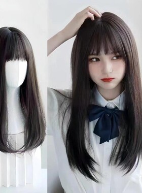 假发女长发中长款Lolita