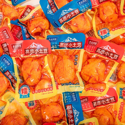 舌尖阿哥高原小土豆即食高山土豆网红爆款零食解馋小吃好吃辣味