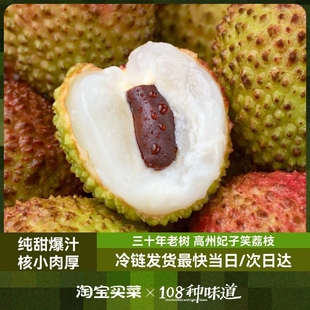 一骑红尘妃子笑茂名高州产地直发当季鲜果白糖罂荔枝新鲜买菜次日