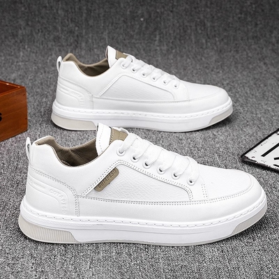 校园情侣黑白熊猫运动休闲板鞋