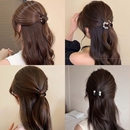 高级感半扎发女高马尾抓夹固定神器2025新款 后脑勺发夹小夹子发饰