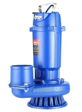 b上海人民潜水泵220V单相家用抽水机3寸4寸农用高扬程灌溉排污水