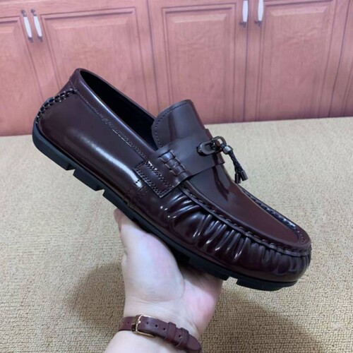 男士真皮2026新款一脚蹬驾车鞋英伦风休闲鞋男鞋豆豆鞋黑色圆头