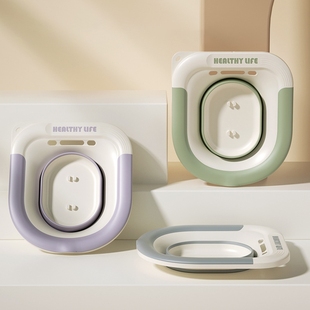 折叠坐浴盆女私处护理盆孕妇产妇免蹲马桶式月子盆洗屁股专用熏蒸