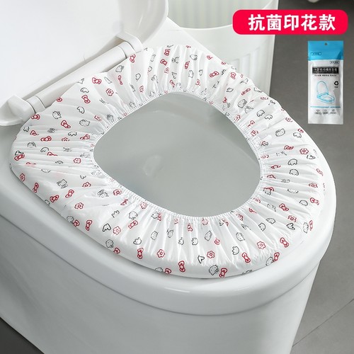 覆盖一次性马桶垫双层印花马桶套