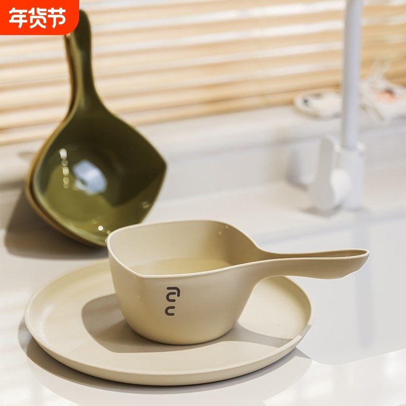 加厚水瓢大号长柄加深浇菜水舀厨房摔不坏面瓢可悬挂家用塑料水勺,厨房/烹饪用具,水舀/水瓢,淘宝优惠券,粉丝福利购,淘宝优惠卷