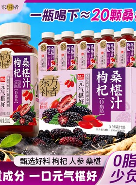 轻上东方补者枸杞桑椹汁饮品