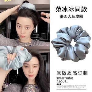 大肠发圈女2024新款高级感复古睡眠头绳扎头发橡皮筋枕头发绳发饰