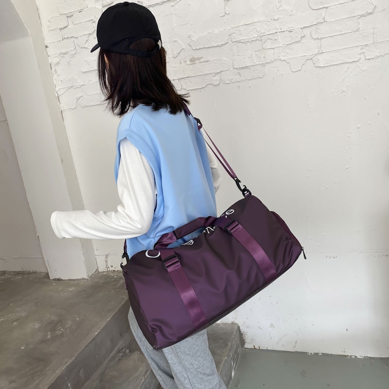 可套拉杆大容量手提旅行包通用干湿分离运动健身收纳包出差行李包