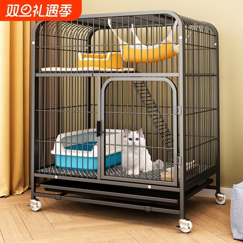 猫笼子猫别墅室内大空间猫窝猫舍