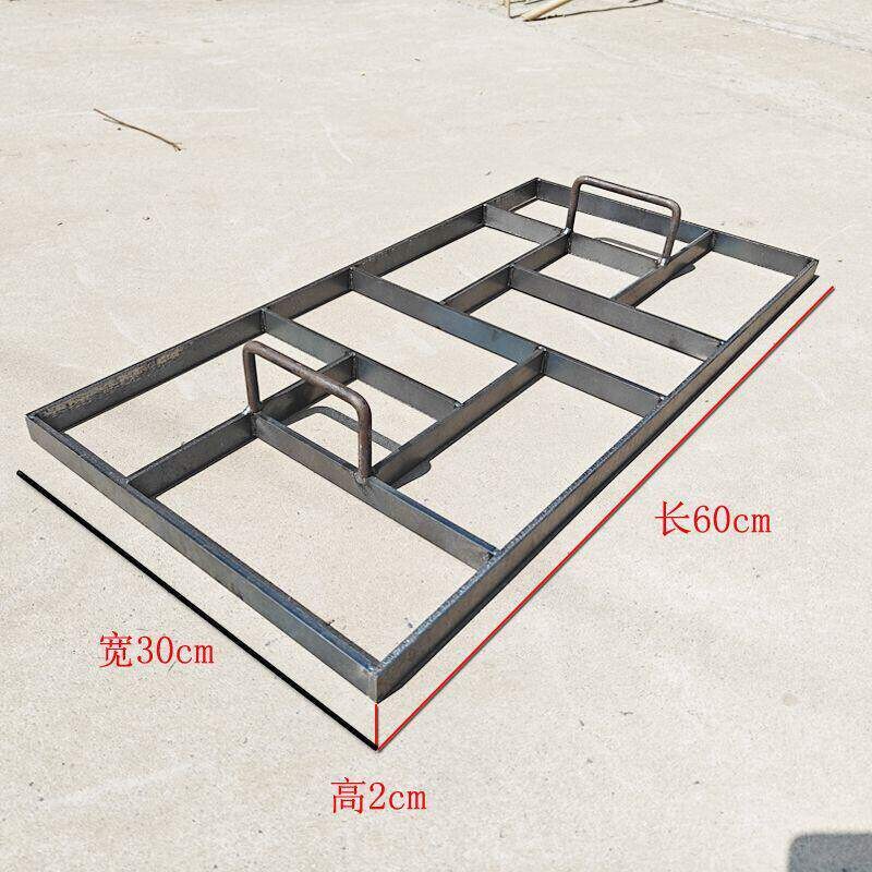 路面施工钢材质花园庭院仿古过道水泥地面压花模具混凝土防滑印花