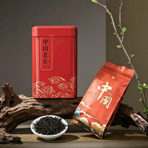 【2026新茶】正山小种红茶一级武夷山高山浓香型罐装茶叶