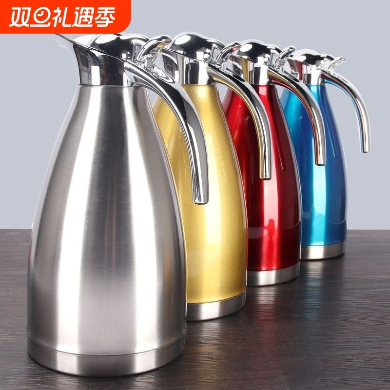 304不锈钢宿舍饭店酒店ktv高档茶壶保温水壶热水瓶水壶大容量新