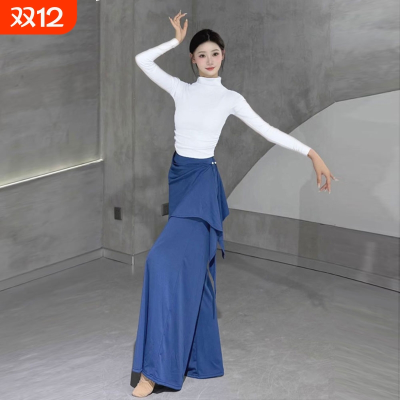 现代舞裤形体服古典舞练功服