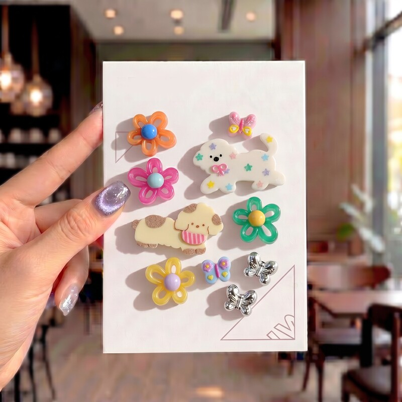 适配crocs洞洞鞋配饰卡骆驰鞋花饰品高级装饰品diy配件芭蕾鞋