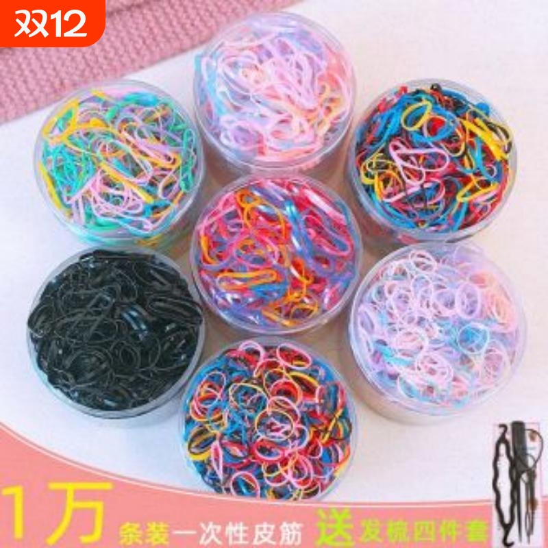一次性胶圈儿童皮筋不伤发发圈