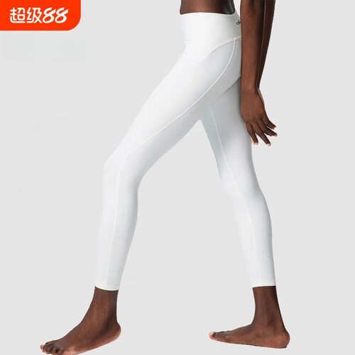 olo yoga夏季薄款裸感瑜伽裤女九分高腰提臀健身裤运动紧身裤外穿
