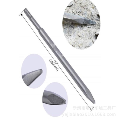 sds 凿子 混凝土凿子 回转锤头-四套-扁凿，空心槽凿，