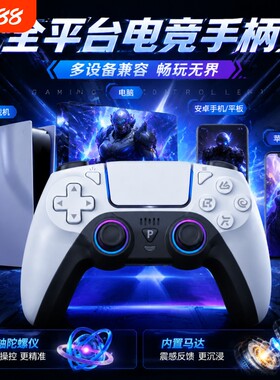适用于PS5电脑无线蓝牙游戏手柄