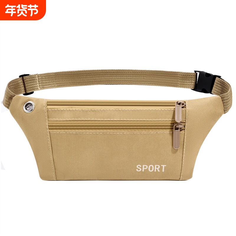 帆布工地干活手机包腰包中老年男女收钱耐磨斜挎包大容量腰间钱包