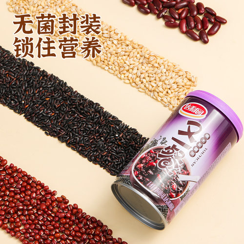 达利园360g罐八宝粥黑米玉米速食粥美味营养饮食早餐红豆紫薯莲子