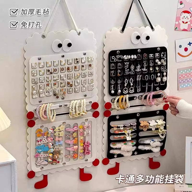 【首饰收纳神器】壁挂门后