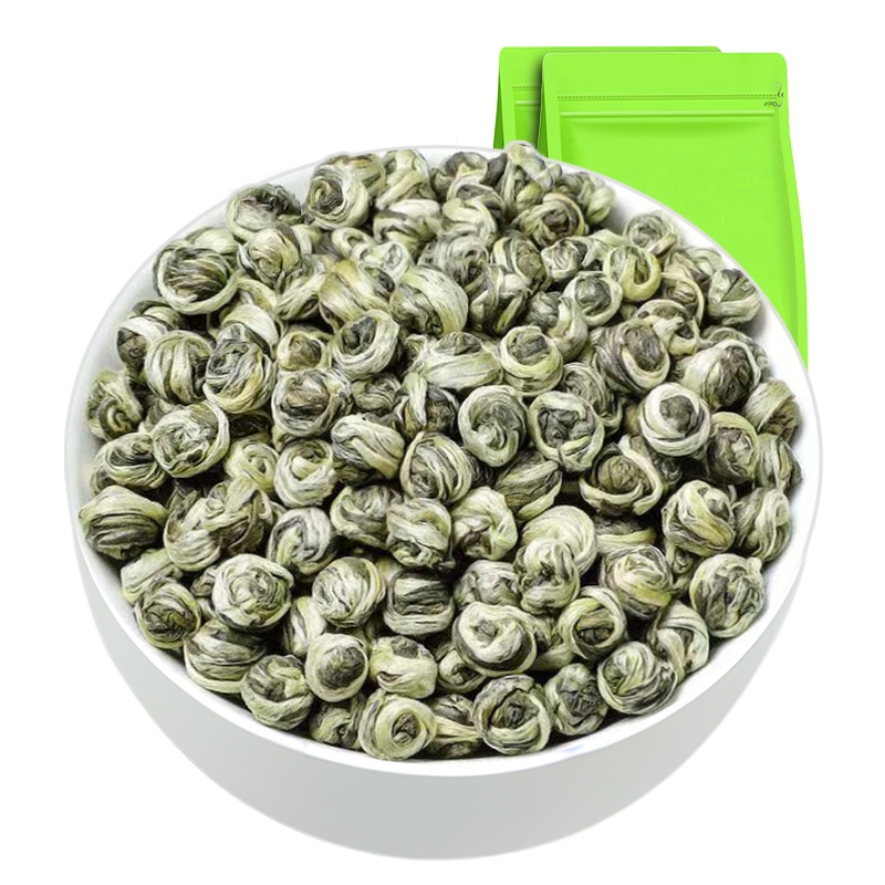 2袋X50g 散装茉莉龙珠茉莉花茶2025新茶叶