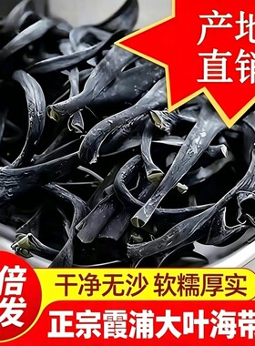 福建霞浦海带头干货特产海带丝