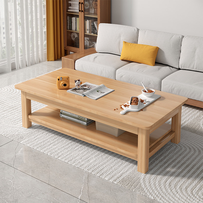 Журнальный столик Simple Tea Table из массива дерева в современном стиле