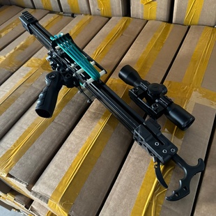 新三代闪龙两用复合弹弓圆扁皮小巧轻便连发精准稳定户外健身器材