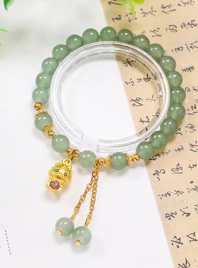 天然玛瑙花生手链女高级感时尚气质一路生花手串抖音网红同款手饰