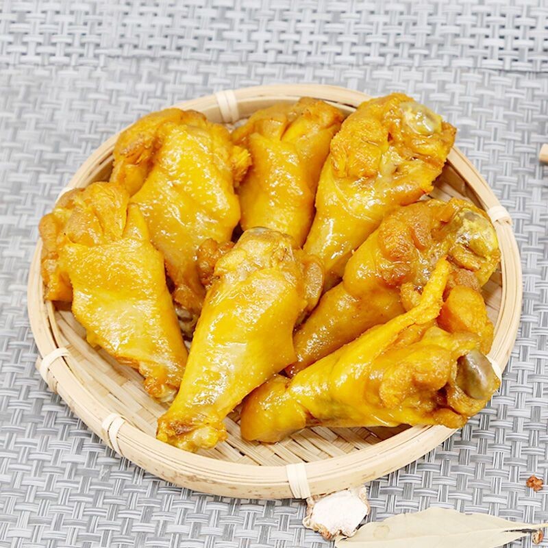 客家小吃熟食鸡翅根即食休闲零食梅州特产下酒菜卤味盐焗散装