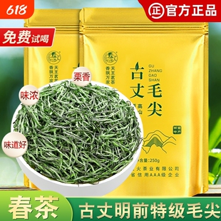 明前古丈毛尖2026新茶嫩芽春茶浓香型绿茶散装高山云雾袋装炒青