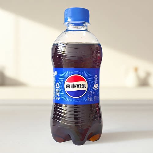 百事可乐300ml*1瓶休闲气泡水清爽饮料夏季解渴解腻汽水经典原味