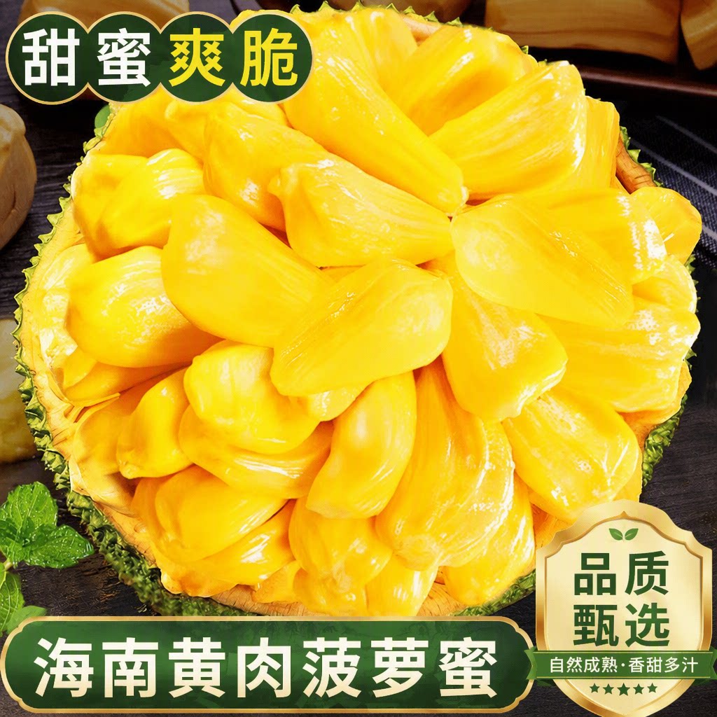 海南黄肉菠萝蜜新鲜水果干包波罗蜜当季特产包邮一整个大果热带