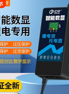 72V锂电池充电器84V5A88.2V8A三元电动车智能专用87.6V铁锂大功率