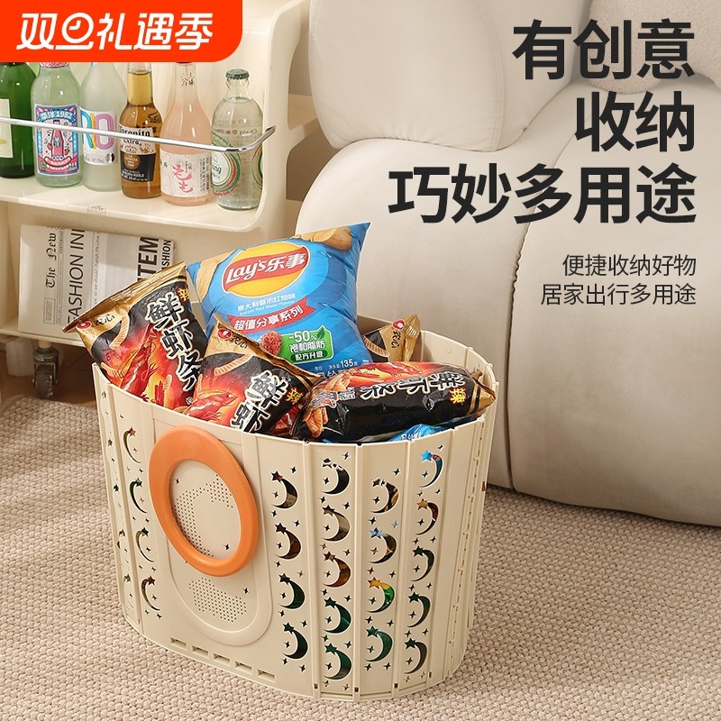 脏衣篮可折叠家用手提脏衣服收纳筐卫生间浴室脏衣篓放衣服收纳篮