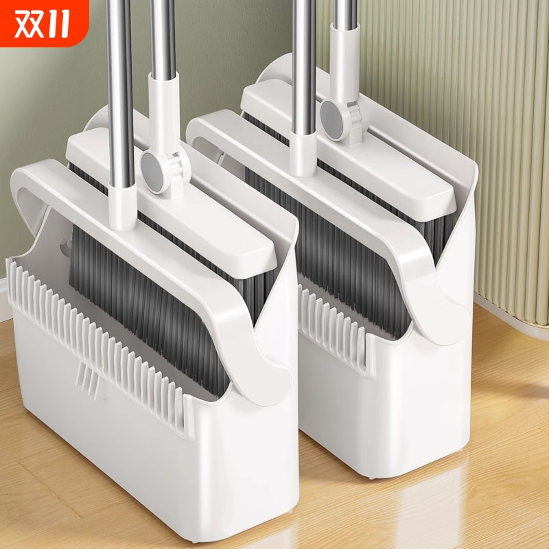 扫把簸箕套装组合家用扫帚刮水器头发撮箕扫地神器垃圾铲笤帚魔术
