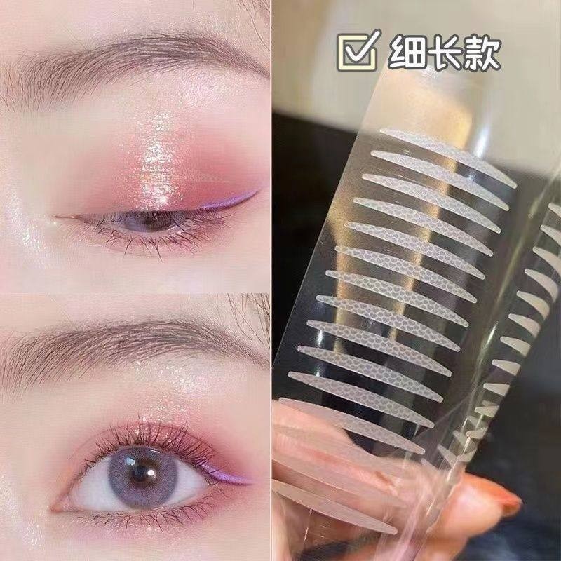 双眼皮贴女隐形自然无痕内双单眼皮专用蕾丝橄榄型美目神器调整