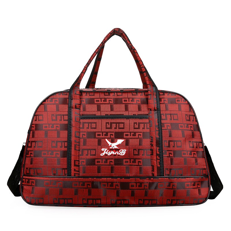 大容量旅行包出差旅游拎包男短途轻便学生收纳行李袋打工包手提包