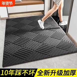 高级入户门地垫防滑pvc橡胶底大门口进门蹭脚垫门外室外玄关地毯