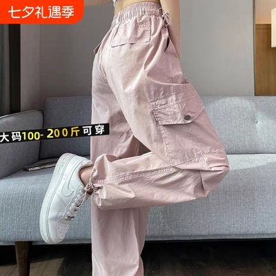 粉色工装裤女新款|122人收藏