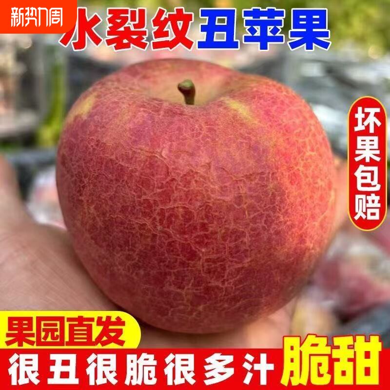 正宗山西冰糖心丑苹果脆甜红富士苹果当季新鲜水果包邮大果精选