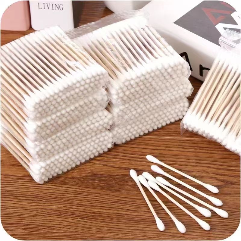 双头棉签掏耳朵专用棉棒一次性棉花签化妆清洁棉球棉花棒2000只装