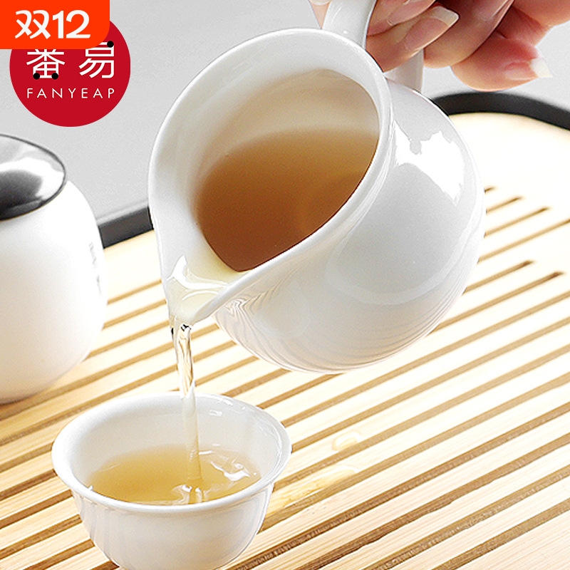 杯子/玻璃/公道杯BA1sn0-陶瓷杯会客喝茶匀杯家用办公泡茶杯