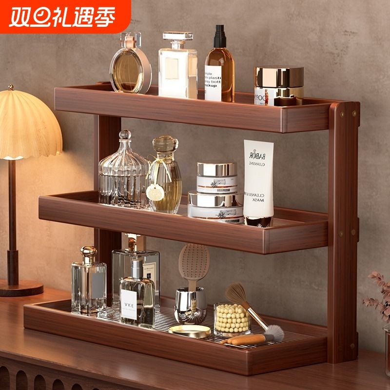 桌面亚克力杯架置物架复古水杯收纳小型马克杯咖啡奶茶店转角架子