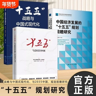 【2025新书】 “十五五”战略与中国式现代化 十五五规划研究智库  中国经济发展的十五五规划前瞻研究 中国经济2025 读懂十五五