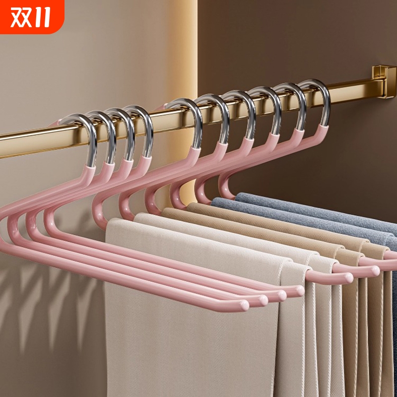 巨省空间!鹅型防滑裤架